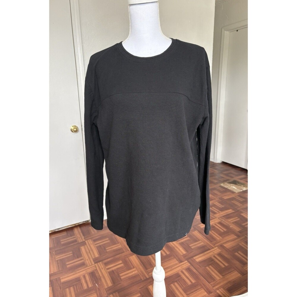 MBX Women’s Black Long Sleeve Top Size Medium Made In India